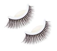 HAKIDZEL Very Natural Magnetic Eyelashes Thick Single Lashes Fake Eyelash Extension Comfortable Soft Reusable Eye Lash Tools