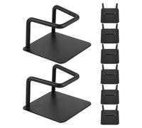 HAKIDZEL Wall Mount Scale Holder with Easy Installation 8pcs for Digital Weighing Machine Stainless Steel Material and Anti-tip Design and Electronic Scale for Bathroom and Tight