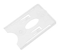 HAKIDZEL White Plastic Suction Cup Parking Permit Holder for Car Windscreen Sturdy Suction Mount and Secure Stable Location, for Holding Parking Permits and Business Cards While Driving