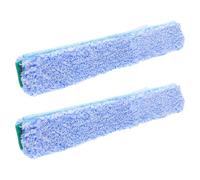 HAKIDZEL Window Scrubber Replacement Sleeves for Glass and Window Cleaning 2pcs Microfiber with Easy Maintenance Universal Compatibility for Daily Cleaning Tasks and Office Use