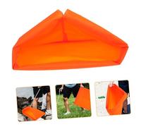 HAKIDZEL Windproof Cloth Garbage Bucket Bag for Outdoor Sweeping Large Trash Collection Bag Fabric Dustpan for Garden Floor Cleaning