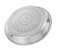 HAKIDZEL Wok Vegetable Canning Rack for Veggie Round Rack Tamale Pot Vegetables Insert Tray Garment Stainless Steel