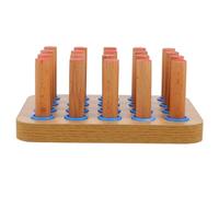HAKIDZEL Wooden Peg Board Game Hand Therapy Equipment for Rehabilitation and Hand-eye Coordination Enhancement, Hand and Finger Strengthener Suitable for Hospitals and Facilities