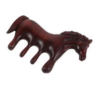 HAKIDZEL Wooden Scalp Relaxation Comb Horse Shaped Massage Brush Tool and Reducing Tension, Unique Chinese New Year Souvenir Gift for Wife and Mother