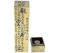 HAKIDZEL Zinc Alloy and Lightweight Compact Structure Incense Holder with Hollow Censer Design Easy to Use Incense Stick Burner for Study Room or Hotel Desktop Decor
