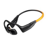 HAKII Light 2 Open Ear Headphones, IPX5 Wireless Bluetooth Earphones with 180° Ultra-Bright Beacon String, 16H Playtime, Sport Headphones for Running, Fitness, Cycling, Outdoor - Orange