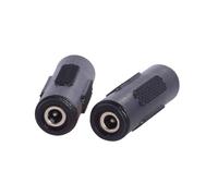 Hakimme 2 Pack 3.5X1.35Mm Female to Female Connector Metal Texture | Small Connector Suitable for CCTV Camera LED Strips Routers Speakers Power Cord Extension Power Supply