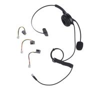 Hakimme Call Center Headsets with 150Hz 6800Hz Voice Captures | Passive Sound Isolation, 300° Flexible Mic Boom, Adjustable Microphones for RJ9 Systems and Clear Communication