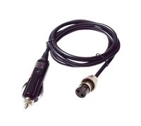 Hakimme GX16 2 Pin Female Cable for Portable Equipment 12-24, 3m | 12-24 15A Power Cord for Device Wiring From Car Auxiliary Plug with Threaded Connector for Camera Use