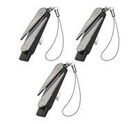 Hakimme T-Shaped Foldable USB C Adapter Invisible Stand, 3pcs | 240W USB C to USB C Adapter, Flat Phone Chargers, 2 in 1, Perfect for Watching Videos and Playing Games