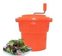 Hakka 2.5Gal Large Salad Spinner, Commercial Lettuce Dehydrator Baskets Washer Fruits Vegetables Dryer for Restaurant
