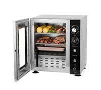 HAKKA Commercial Smoker,Electric Smoker Cabinet 30-110℃ 2 Racks Smoke Oven for Cold Smoking Fish, Cheese, Bacon, Nuts