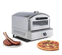 HAKKA Electric Pizza Oven,Adjustable time & temp to 500°C,2000W,Commercial Countertop Pizza Maker for Family and Restaurant Fast Heating and Energy-saving