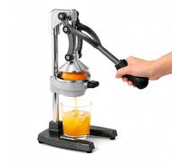 HAKKA Manual Juicer,Commercial Grade Stainless Steel Heavy Duty Hand Press Citrus Juicer for Orange, Lemon,Apple & More - No Pulp, Easy Clean, Fast Efficient Juice Extractor for Home & Commercial Use