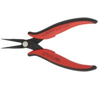 Hakko CHP PN-2016 Long-Nose Pliers, Pointed Nose, Rounded Outside Edges, Smooth Jaws, 32mm Jaw Length, 1.2mm Nose Width, 3mm Thick Steel by Hakko