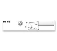 HAKKO - Soldering Tip, Bevel, 2.0mm