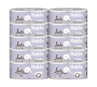 Hakle Lady Toilet Paper 4-Ply High White 150 Sheets 10-Pack