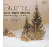HAKON AUSTBO - KLAVIERSTÜCKE OPUS 116-119 CD NEW BRAHMS,JOHANNES