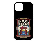 Hakone Kanagawa Japan Flag Vintage Travel Graphic Case for iPhone 15 Plus