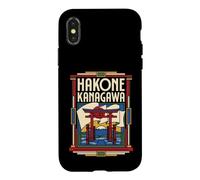 Hakone Kanagawa Japan Flag Vintage Travel Graphic Case for iPhone X/XS
