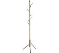 HAKU Coat rack, green, metal racking coat rack - Dimensions: H 173 x Ø 48 cm, Style: Traditional
