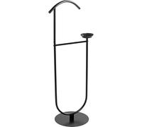 HAKU Mobel Men'S Valet Black, Metal - Size: W 45 cm X H 116 cm X D 34 cm, Style: Modern