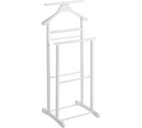 HAKU Men'S Valet White, Solid Wood - Dim.: W 47 cm X H 102 cm X D 36 cm, Style: