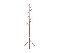 HAKU Möbel Coat rack, Clothes rack, Standing coat rack red, Metal - Dim.: H 173 x Ø 48 cm, Style: Traditional