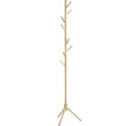 HAKU Möbel Hall-Tree Nature, Solid Wood - Size: H 174 cm X Ø 43 cm, Style: Traditional