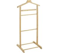 HAKU Möbel Men'S Valet Nature, Bamboo - Size: W 48 cm X H 97 cm X D 36 cm, Style: Scandinavian