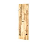 HAKU Möbel Wardrobe Oak Oiled, Black, Solid Wood, Metal - Size: W 30 cm X H 100 cm X D 6 cm, Style: Modern