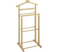 HAKU Möbel Men'S Valet Nature, Bamboo - Size: W 48 cm X H 96 cm X D 35 cm, Style: Scandinavian