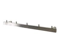 HAKU Wardrobe Stainless Steel, Stainless Steel - Dim.: W 46 cm X H 4 cm X D 6 cm, Style: Modern