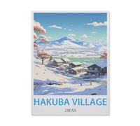 Hakuba Village Japan，Jigsaw Puzzles for Adults 1000 Piece, Classic Puzzle Teens Boys Girls Puzzles Sturdy Tight Fitting Pieces,Letters On Back for Ideal Challenging And Gift（50x70cm）-E35