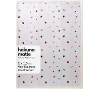 Hakuna Matte Premium Baby Play Mat, Coral Velvet, 200x150x2.5cm | High-Density high-density foam Area Rug - Stylish Playmat for Floor with Non-Slip Backing for Crawling, Soft Play