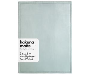 Hakuna Matte Premium Baby Play Mat, Green, 200x150x2.5cm | High-Density high-density foamArea Rug - Stylish Playmat for Floor with Non-Slip Backing for Crawling, Soft Play & Tummy Time
