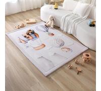 Hakuna Matte Premium Large Coral Velvet Baby Play Mat 170x120x2.5cm