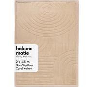 Hakuna Matte Premium Soft Rug & Play Mat, Curved, 200x150x2.5cm | Family Floor Living. OEKO-TEX STANDARD 100 certified. Soft, cushioned comfort. High-density foam. Easy care. Play and relax