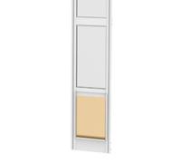 Hakuna Pet Deluxe Aluminum Pet Door Replacement Flap, Durable Flexible Panel, Weather Resistant Seal, Easy Install Replacement for Standard Aluminum Pet Doors, Clear Pet Flap for Dogs and Cats