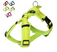 【Hakusan】 Zero Harness Mesh Series,Dog Harness, Padded, Adjustable,No Pull Design, Safety,Japanese Brand,Small Dog,Medium Dog, (Mesh/Lime×Yellow, XS)