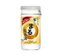 Hakutsuru Maru Junmai Cup Sake 200ml | 13.5% ABV | Pure Rice Japanese Sake | One-Cup | Brewed in Nada Since 1743