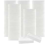 HAKZEON 100 Pack Magic Eraser Sponge, Multi-Functional Melamine Foam Cleaner, Magic Cleaning Sponge for Wiping Dirt Stain Grime and Marks from Most Household Surfaces 100 x 60 x 20 mm