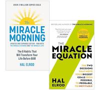 Hal Elrod Collection 2 Books Set (The Miracle Morning, The Miracle Equation)