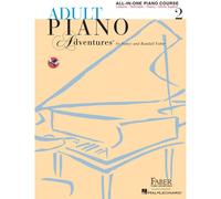 Hal Leonard Adult Piano Adventures All-in-One Book 2 Spiral Bound with Online Content
