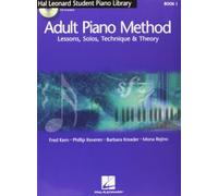 Hal Leonard Adult Piano Method Book 1 Lessons Solos Technique Bk/2Cds by VARIOUS (2006) Paperback