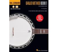 Hal Leonard Banjo Method Book 1 - Deluxe Beginner Edition for 5-String Banjo with Audio & Video Access Included