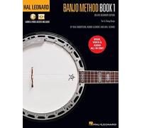 Hal Leonard – Banjo Method Book 1 – Deluxe Beginner Edition for 5-String Banjo w/ Audio & Video