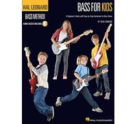 Hal Leonard Bass Method Bass For Kids Beginners Guide Bgtr Tab (Book/Online Audio) (Includes Online Access Code): A Beginner's Guide with Step-by-Step Instruction for Bass Guita