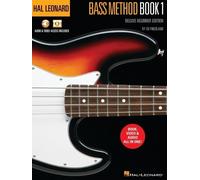 Hal Leonard Bass Method Book 1: Deluxe Beginner Edition Audio & Video Access Inc