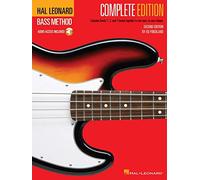 Hal Leonard Bass Method - Complete Edition: Books 1, 2 and 3 Bound Together in One Easy-to-Use Volume! by Friedland, Ed (1996) Plastic Comb
